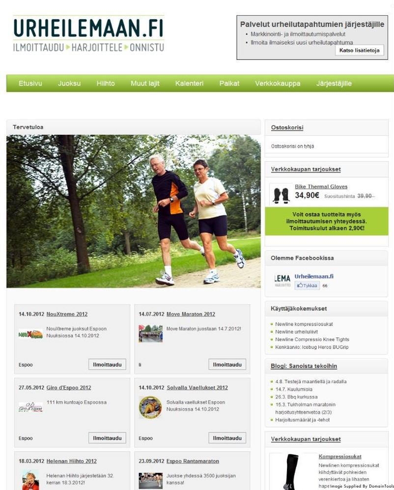 Urheilemaan.fi